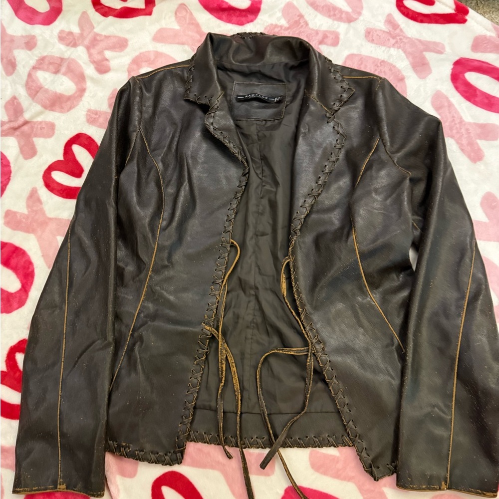 vintage rampage leather jacket